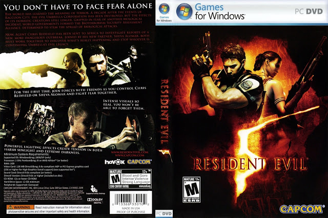 Resident Evil 5 Para PC [DVD-RP][1 LinK][DD]