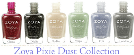 Zoya Pixi Dust Nail Polish Collection For Spring 2013