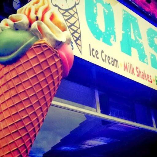 Oasis Ice Cream logo