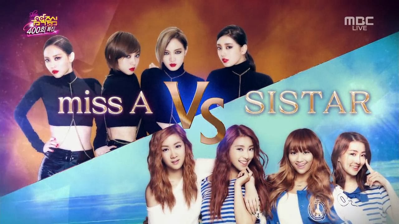 miss A vs SISTAR 