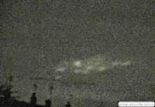 Large Green Blue Objectlight Spotted Over Rushville New York