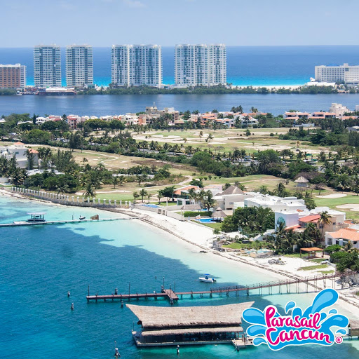 Parasail Cancun, Marina Adventure Bay, Boulevard Kukulkan Km 6.5, Playa Tortugas, Zona Hotelera, 77500 Cancún, Q.R., México, Agencia de espectáculos | SON