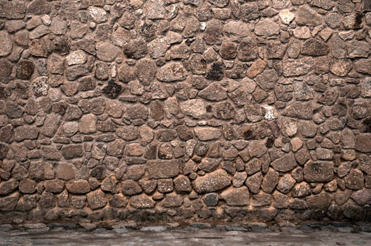 Textura muro de pedra