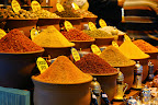 Spices in Istanbul's Spice Bazaar