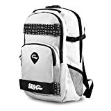 Skunk Nomad Skaters Backpack - Smell Proof - Weather Resistant - With Combination Lock (White)