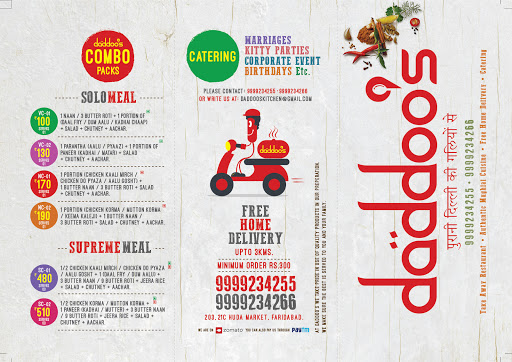 Daddoos Restaurant and Caterers, 203, Sector 21C, Faridabad, Haryana 121001, India, Mughlai_Restaurant, state HR