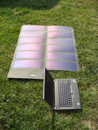  36W18V amorphous silicon thin film solar charger