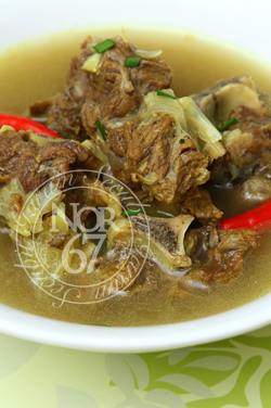 Terengganu singgang daging Resepi Ikan