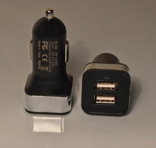  ®Bolkin Dual USB Car Charger -- Retail Packaging (black)