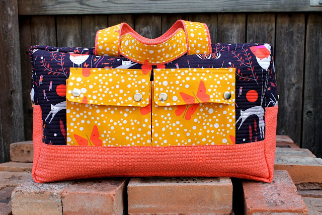 Dandelions and Lace: cargo duffle