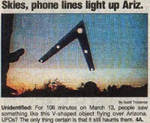 Phoenix Lights New Evidence Uncovered On 16Th Anniversary News Report