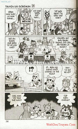 Doremon dài tập : Nobita ở vương quốc chó mèo WebDocTruyen.Com Doremon dài tập : Nobita ở vương quốc chó mèo vuongquocchomeo 58 WebDocTruyen.Com