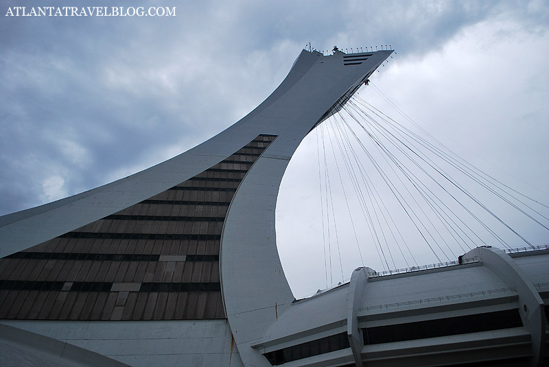 Монреаль: Олимпийский стадион и башня