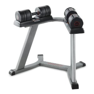  Weider SpeedWeight 100 (15-50 lbs.) Adjustable Dumbbell Set with Stand