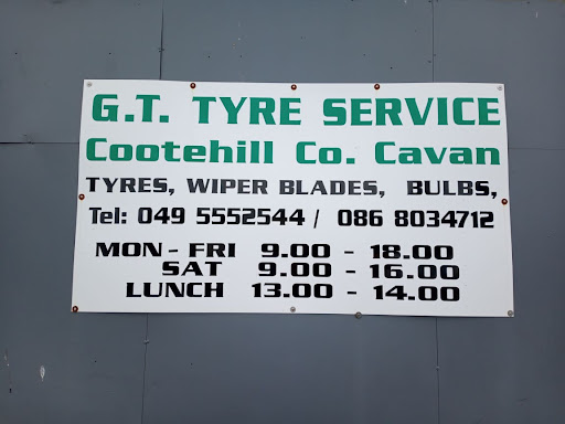GT Tyre Service logo