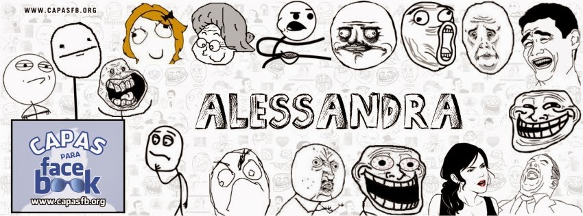 Capas para Facebook Alessandra