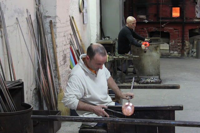 Elaboración del cristal de Murano