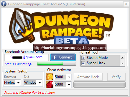 Dungeon Rampage Cheat Tool  Unlimited Free Dungeon Rampage Coins And Gems