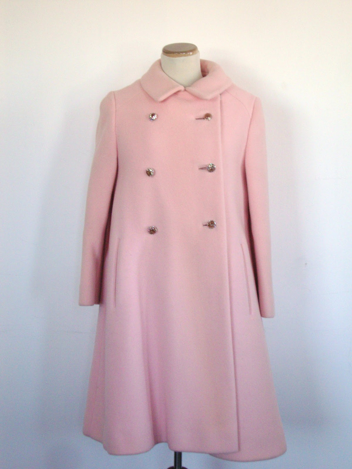 House of Le'Moore: 60's Pink Dress and Swing Coat