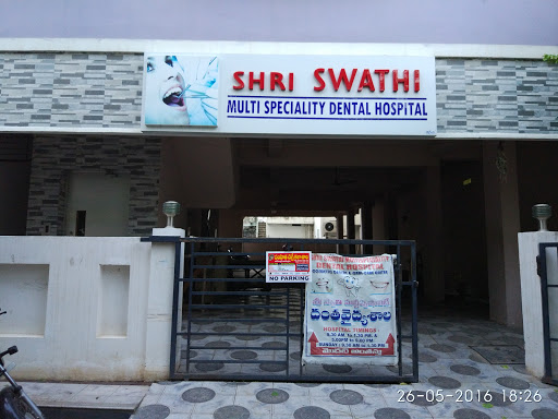 Shri Swathi Multi Speciality Dental Hospital, 11, 27-1-11, Old Bypass Road, Jampet, Rajahmundry, Andhra Pradesh 533101, India, Dentist, state AP