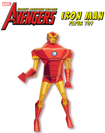 La Semana del Niño 2012‏ Avengers-emh-iron-man-papercraft