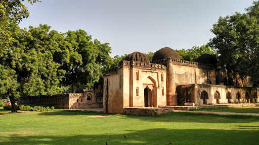 Makhdum Sahib Mosque, Khel Gaon Marg,, Panchshila Park, New Delhi, Delhi, India, Mosque, state DL