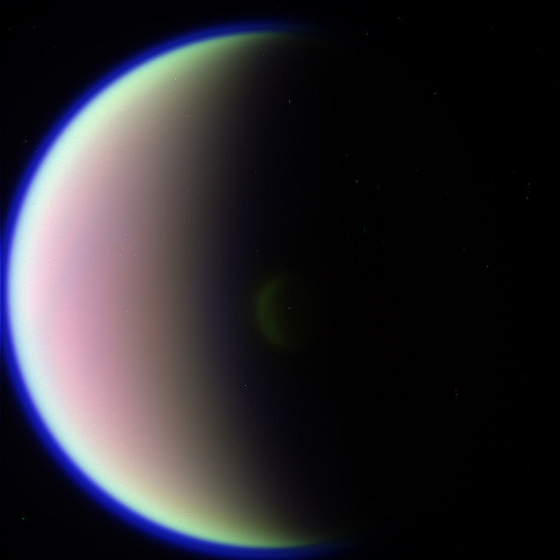 Titan Under Varying Filters
