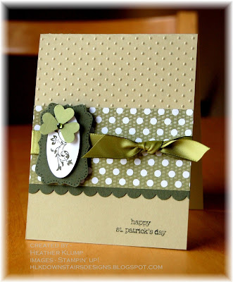 HLK-Downstairs Designs : Some Teeny Tiny St. Patrick's Day Wishes