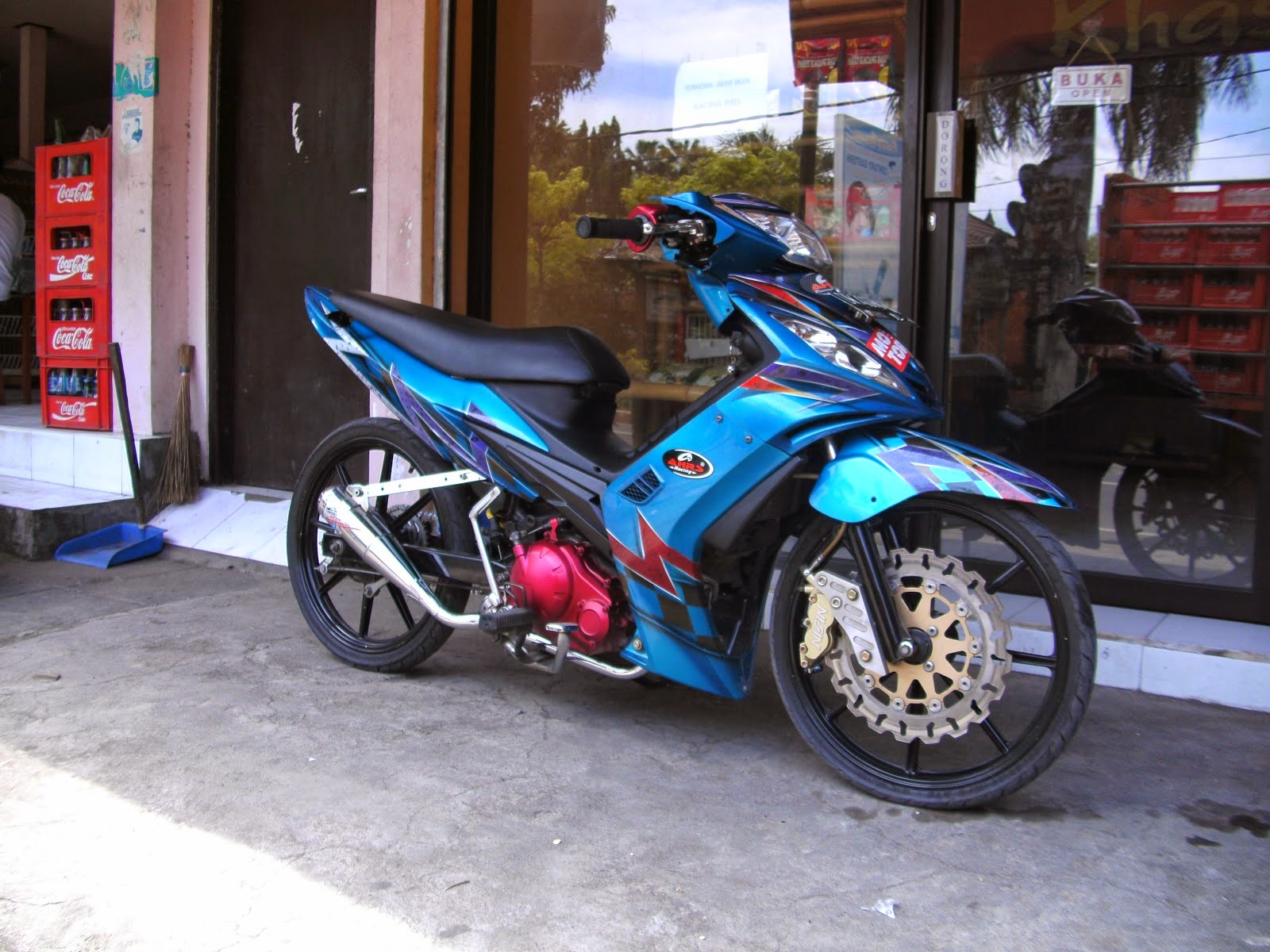 Gambar Modifikasi Motor Jupiter Mx 135 Cc Terkeren Dan 