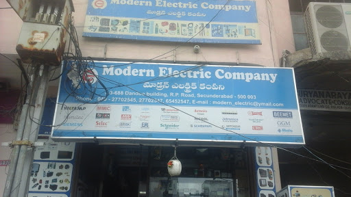Modern Electric Company, 7-3-688 Dundoo Building, Opposite City Light Hotel, Rashtrapati Rd, Audiah Nagar, Secunderabad, Telangana 500003, India, Electricity_Company, state TS