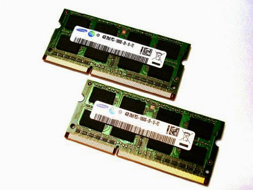  SAMSUNG 8GB kit DDR3 1333 MHz PC3 10600 (2X4GB) SODIMM LAPTOP MEMORY