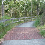 Sealed shared pathway for walkers and bicycles in Green Point Reserve (389996)