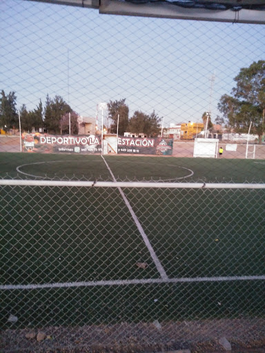 Deportivo La Estación, 20341, Av. Confederación Nacional Campesina 132, Salto de Ojocaliente, Aguascalientes, Ags., México, Campo de fútbol | AGS