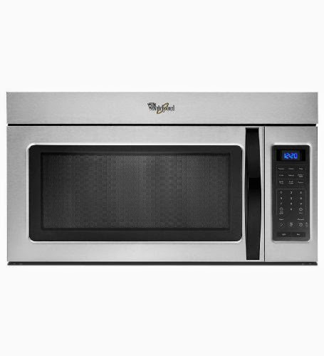  Whirlpool WMH31017AD 1.7 Cu. Ft. Stainless Look Over-the-Range Microwave