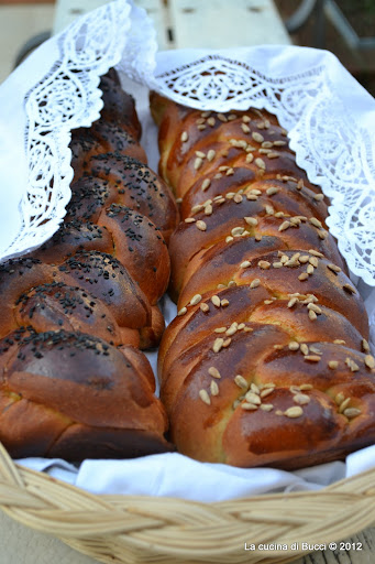 Il pane dolce dello Shabbat alla farina di segale