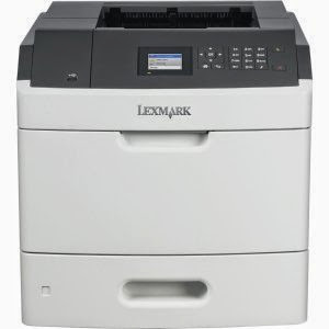  Lexmark MS810N Laser Printer - Monochrome - 1200 x 1200 dpi Print - Plain Paper Print - Desktop<br>MS810N<br>55 ppm Mono Print - 650 sheets Input - LCD - Gigabit Ethernet - USB