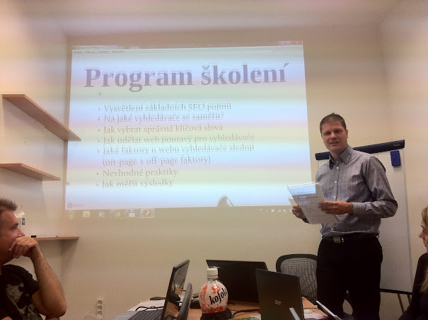 SEO školení Linhart Jan