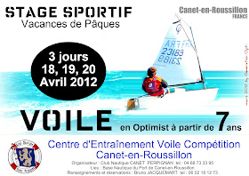 Stage voile Optimist compétition Canet-en-Roussillon 66 école_de_sport Génération_opti