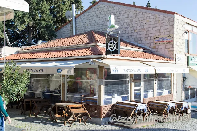 Kaptan'ın Yeri restoranı, Alaçatı Çeşme İzmir
