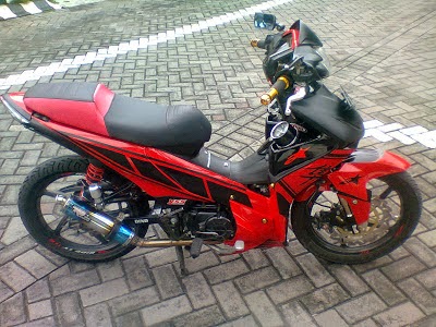 modifikasi mio sporty warna putih