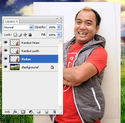 Manipulasi photoshop PSDesain