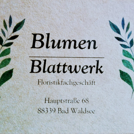 Blumen Blattwerk logo