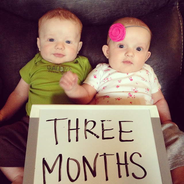 Nickell's Picture a Day: Day 65: Three Months Old (3/6)