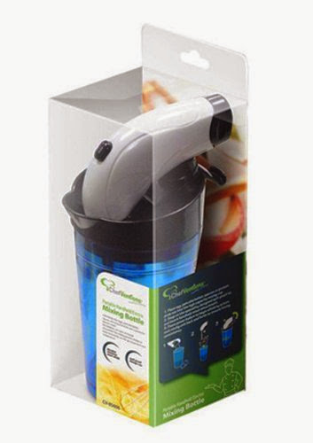  ChefVentions(TM) Portable Handheld Electric Mixing Bottle