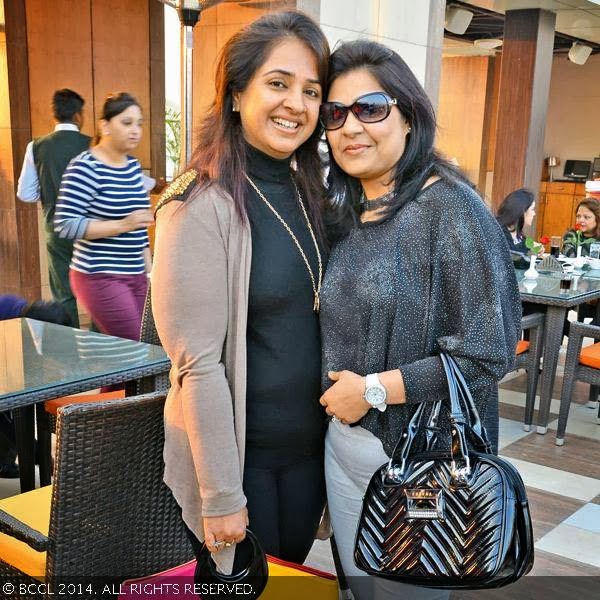 Abhilasha and Mansi at Swati Bhatia's birthday party, held in Lucknow.