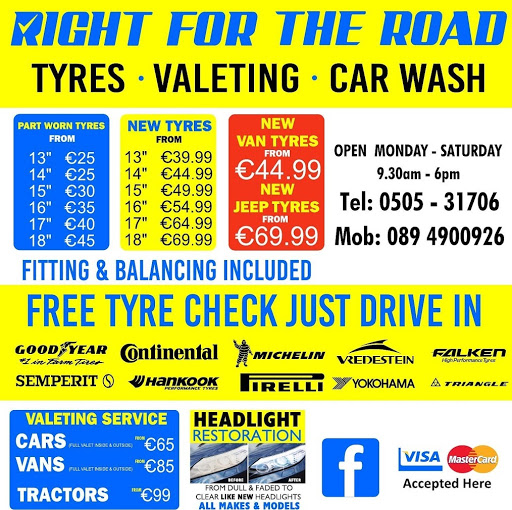 RIGHT FOR THE ROAD TYRES