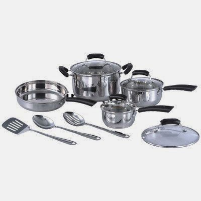  SPT Stainless Steel 11-Piece Cookware Set