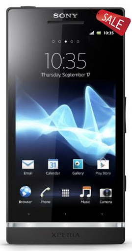 Sony Xperia S LT26i-BK Unlocked Phone with 12 MP Camera, Android 2.3 OS, Dual-Core Processor, and 4.3-Inch Touchscreen--U.S. Warranty (Black)