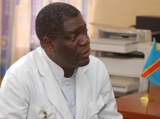 Dr Denis Mukwege, gynécologue rendu célèbre mondialement pour les soins administrés aux femmes victimes des violences sexuelles dans les provinces du Nord et Sud Kivu en RDC. Photo droits tiers