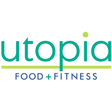 Utopia Food + Fitness logo